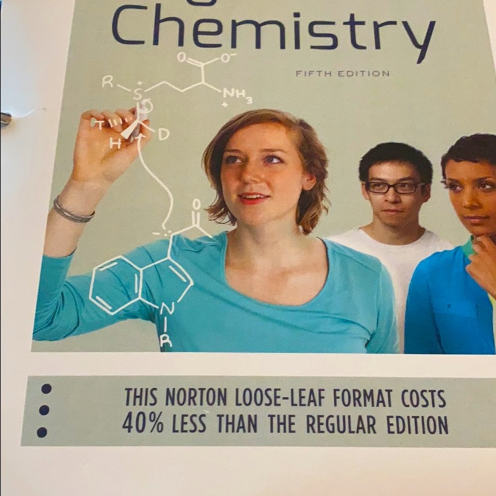 Organic chemistry text book perfect condition!